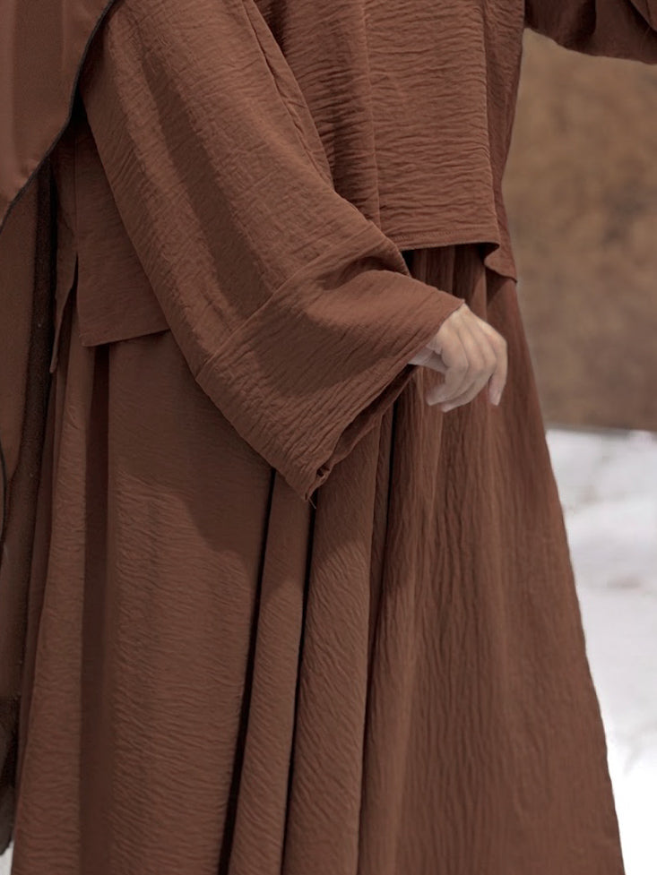 CO-ORD SET - Brown