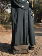 Butterfly Abaya – Dark Blue