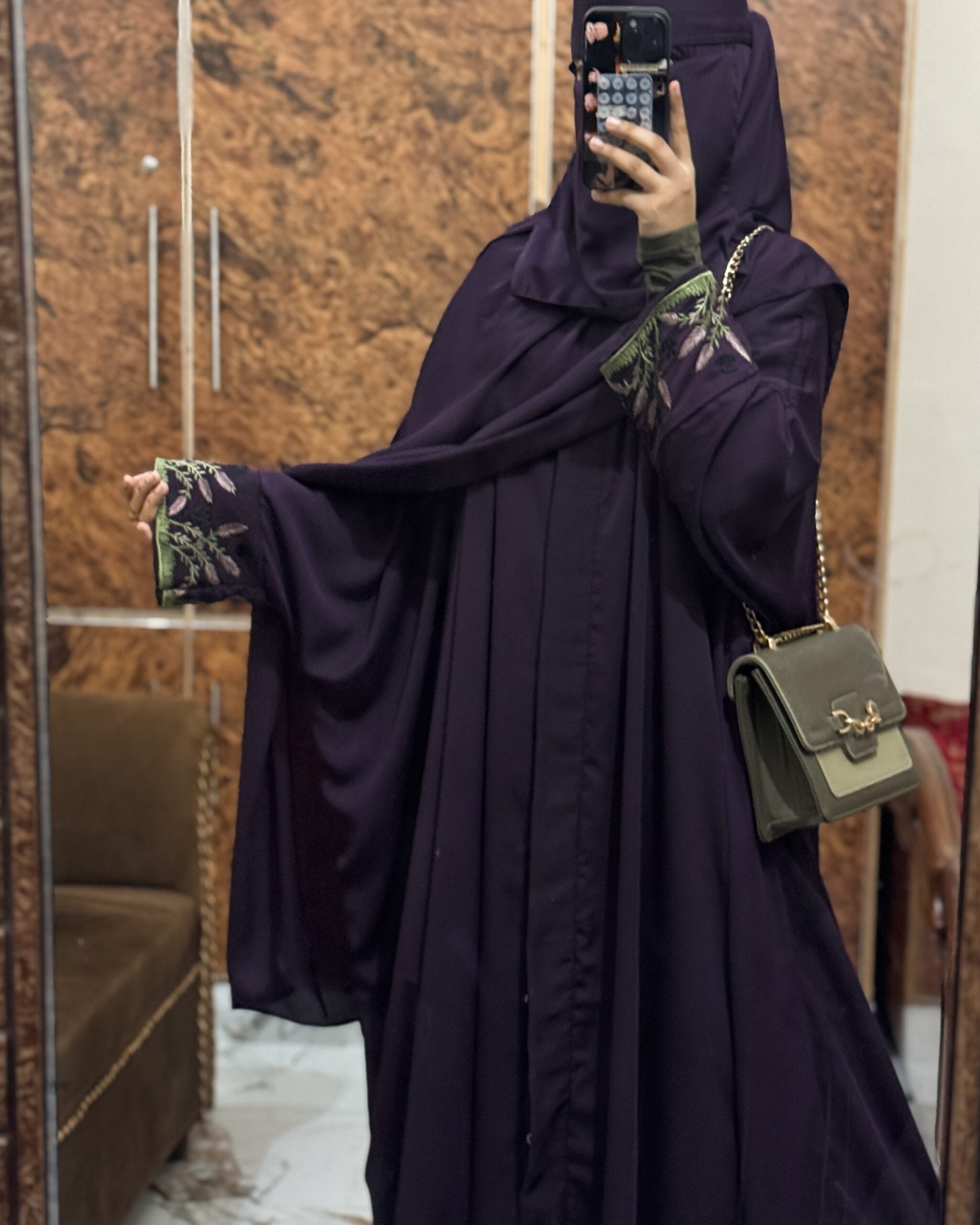 Bliss Abaya – Purple