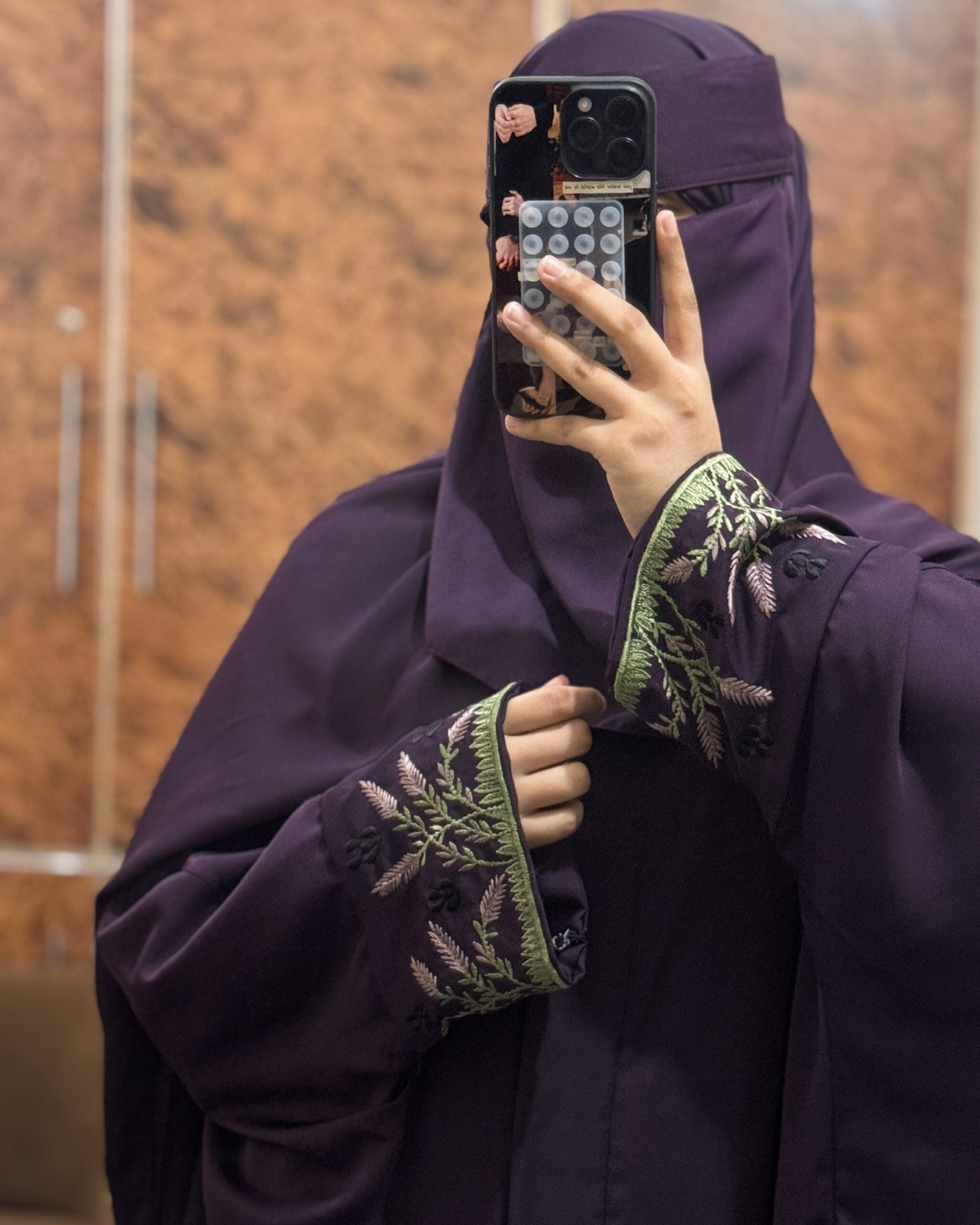 Bliss Abaya – Purple