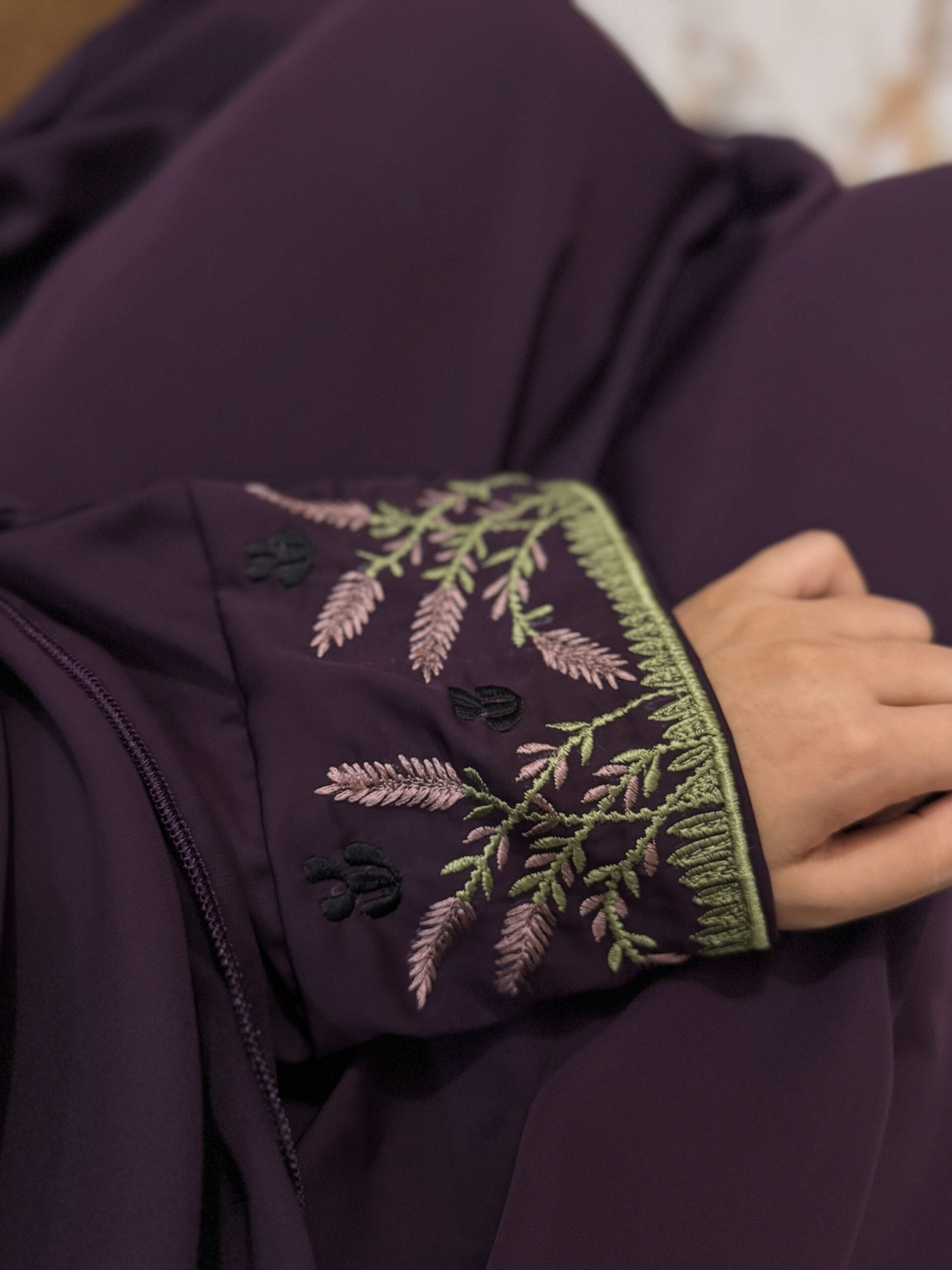 Bliss Abaya – Purple