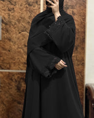 Black Statement Abaya